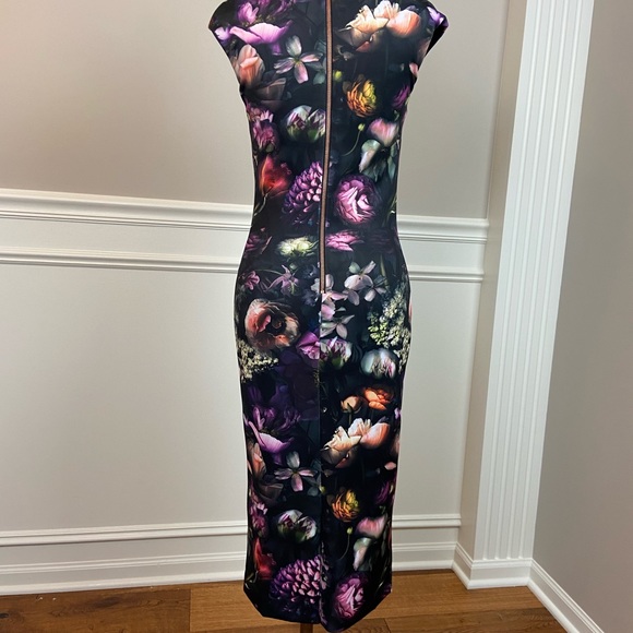 Ted Baker RAISIE shadow floral sheath dress, Ted size 2 ( US size 6 ) - Picture 8 of 16